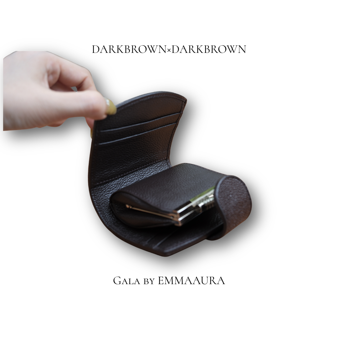 【9/14/22:00start】「GALA – Round Flap」ダークブラウン
